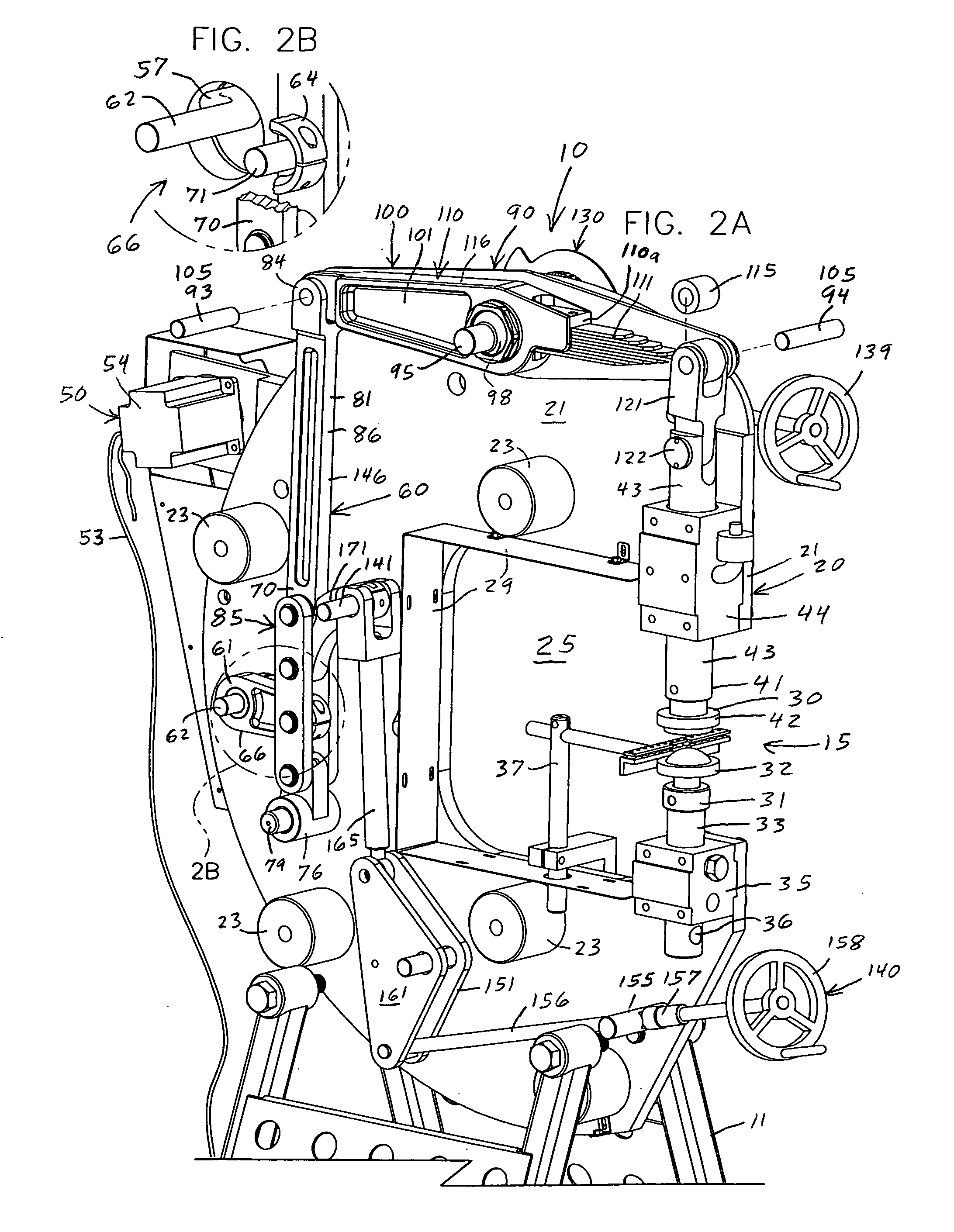 Multi-mode hammering machine