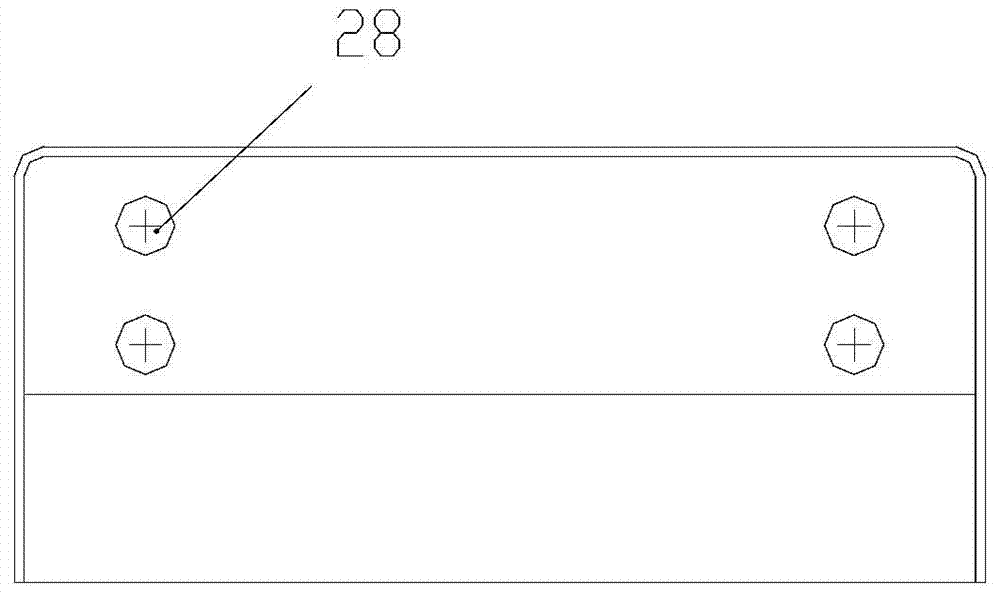 Curve chain type conveying mechanism