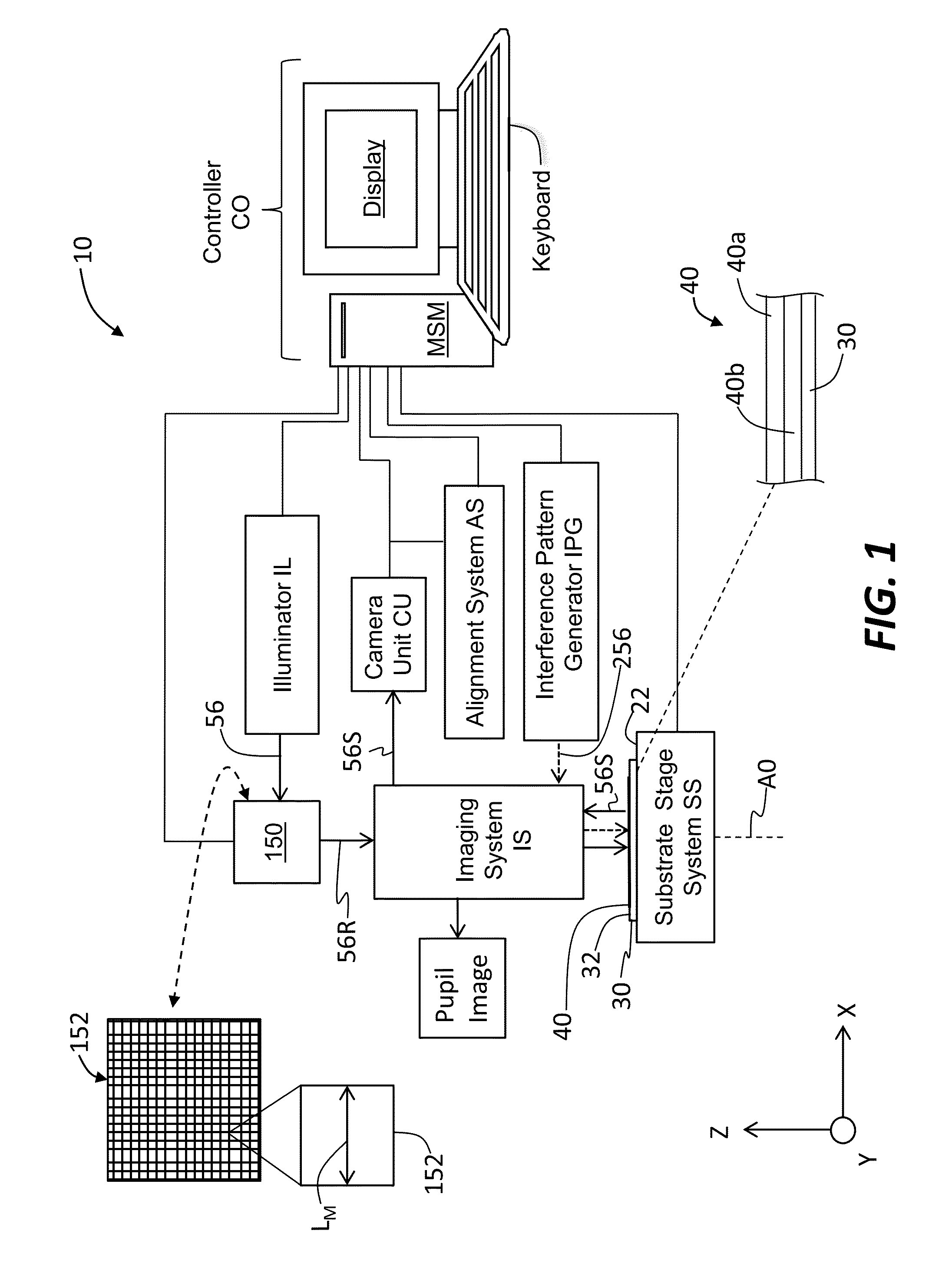 Apparatus and method of direct writing with photons beyond the diffraction limit