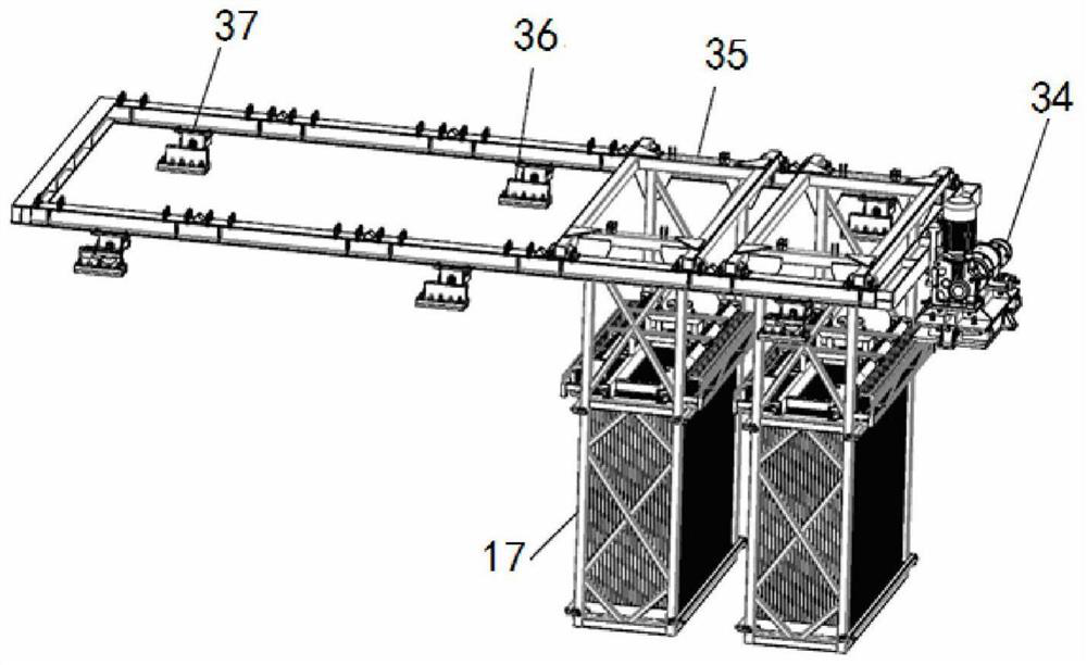 Integrated sewage treatment device and method