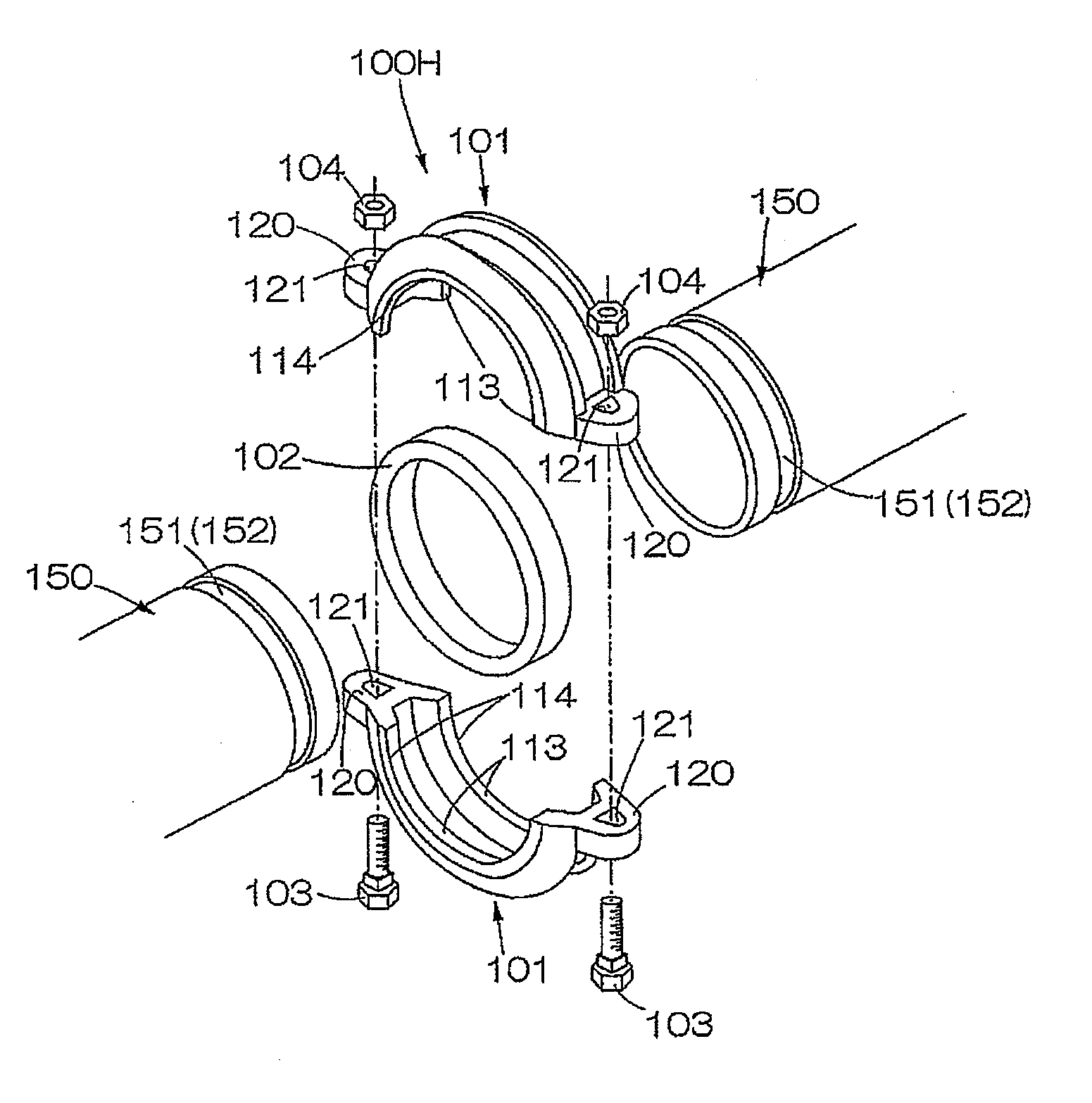 Housing-type pipe joint