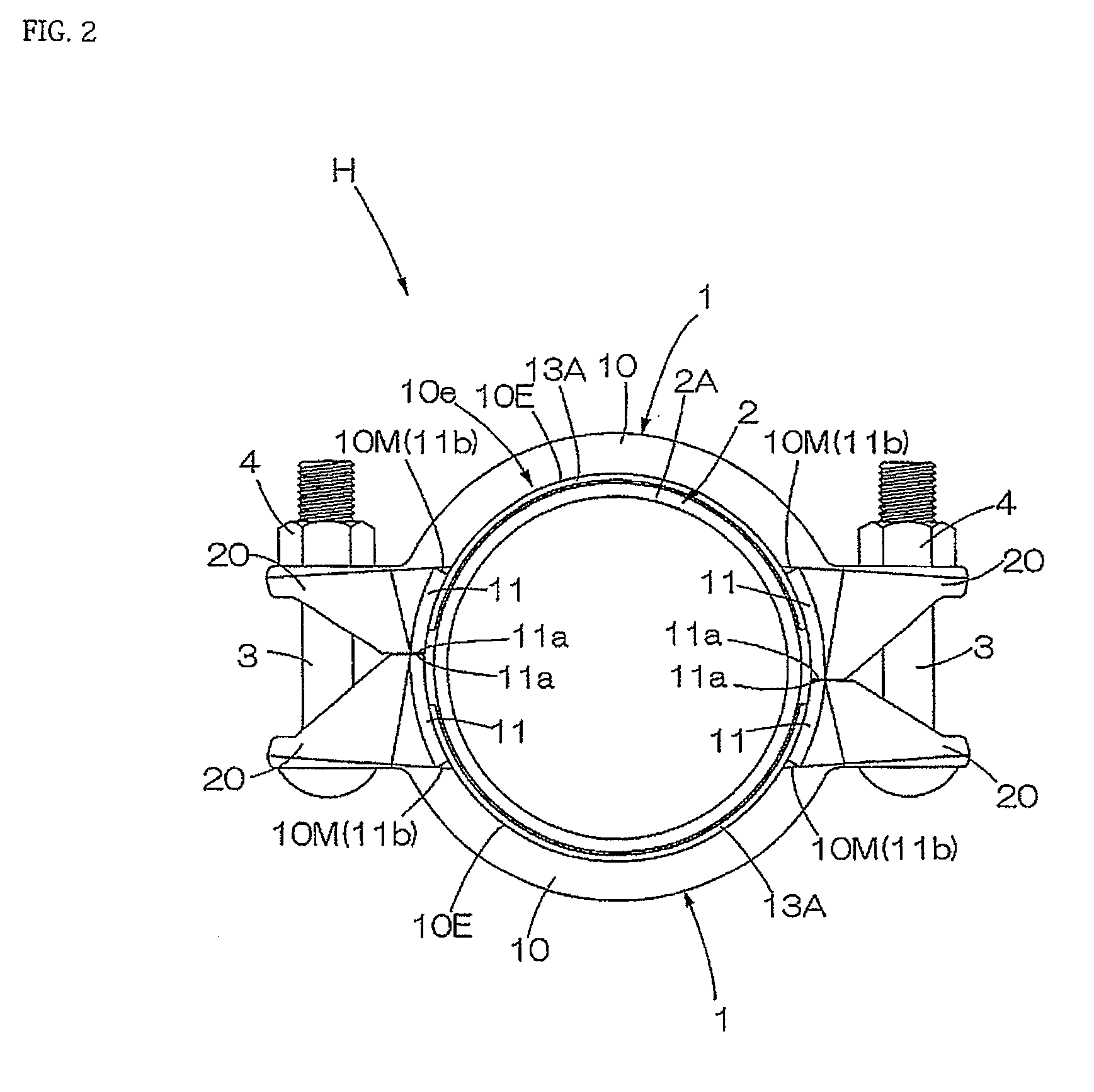 Housing-type pipe joint