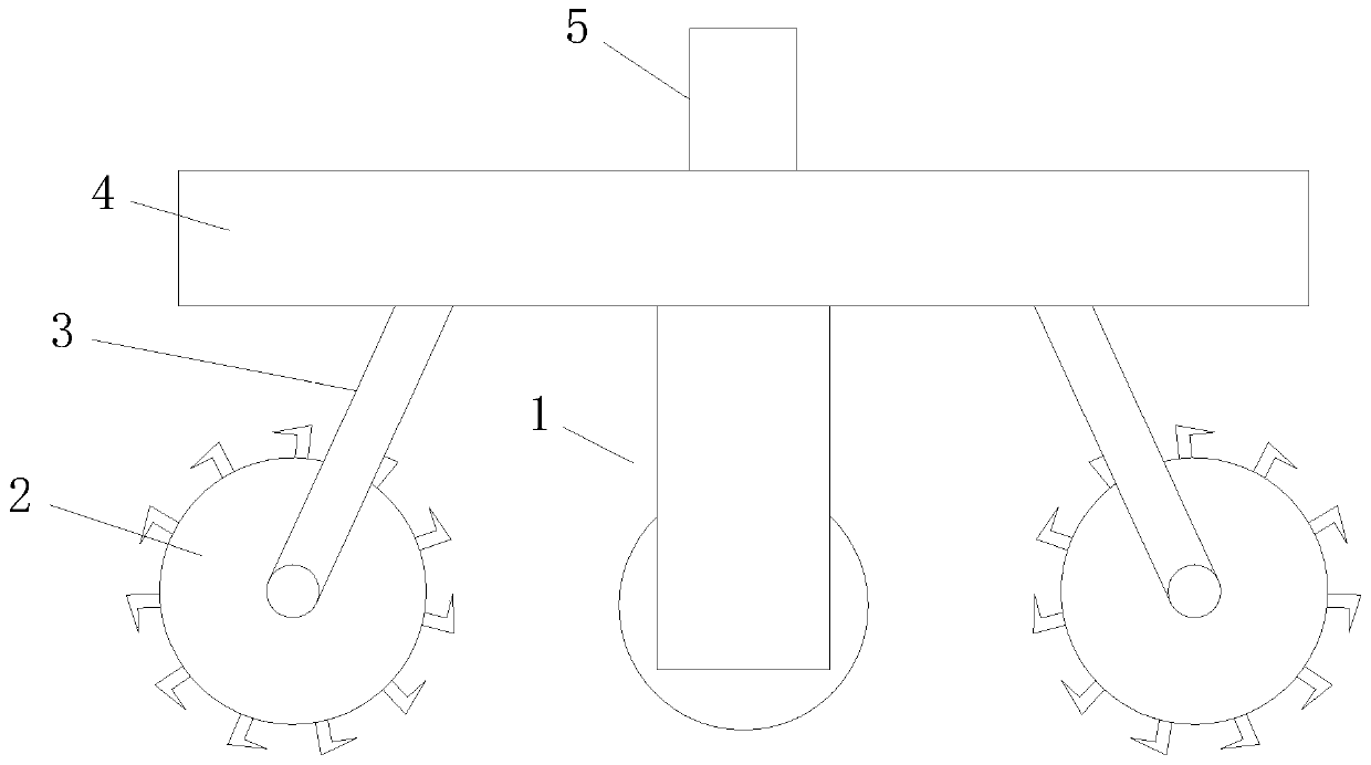 Rotary cutter assembly of rotary cultivator