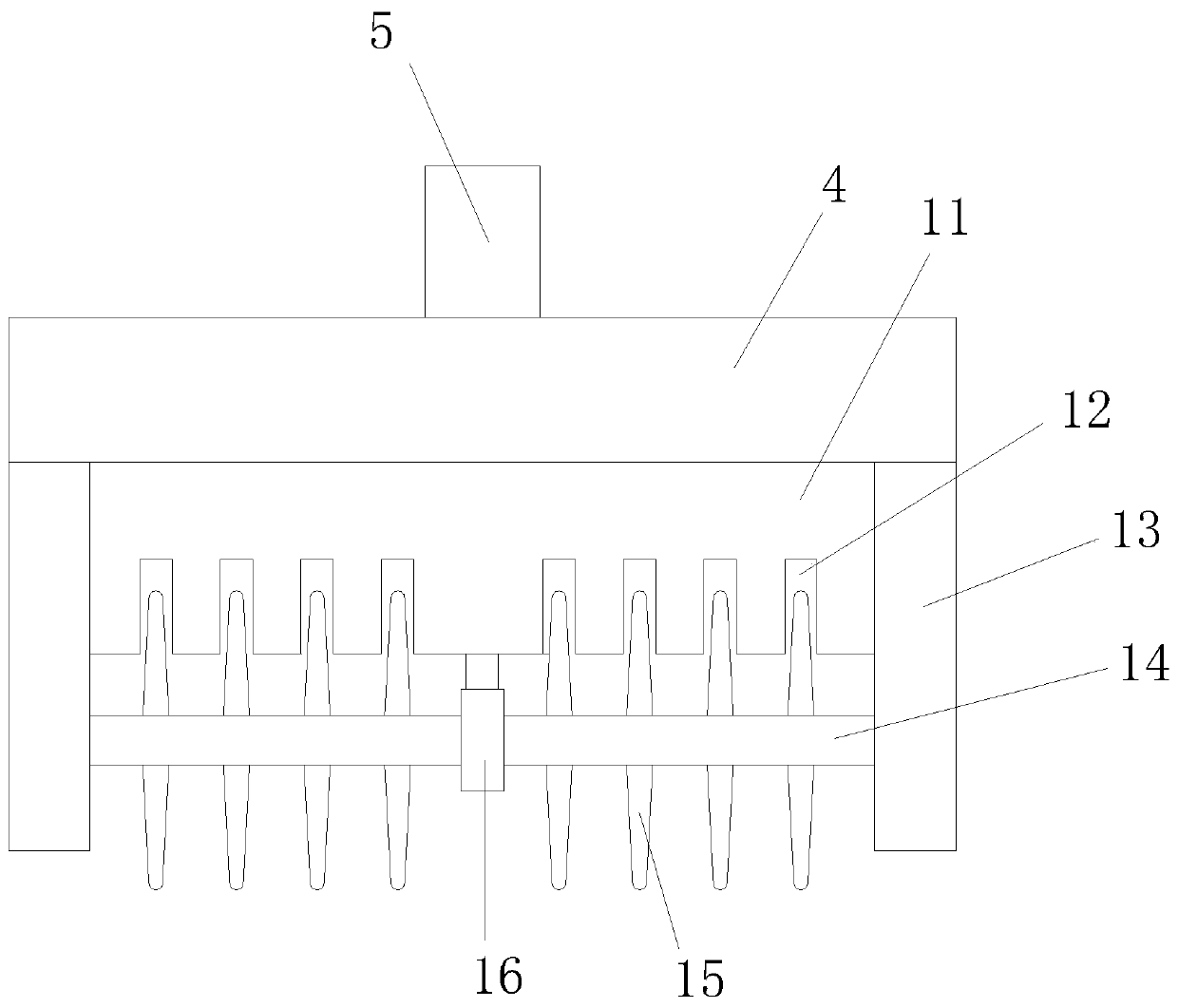 Rotary cutter assembly of rotary cultivator