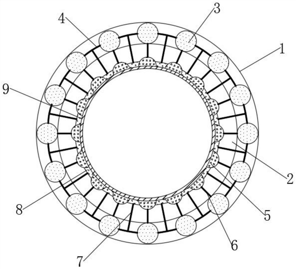 Self-expansion anti-seepage high-pressure sealing element for petroleum exploitation equipment