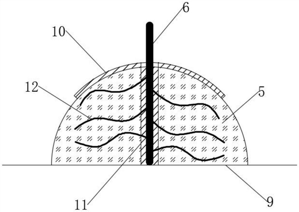 Self-expansion anti-seepage high-pressure sealing element for petroleum exploitation equipment