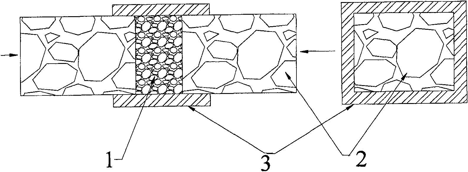 Method for welding foamed aluminium and aluminium alloy using solder capable of foaming