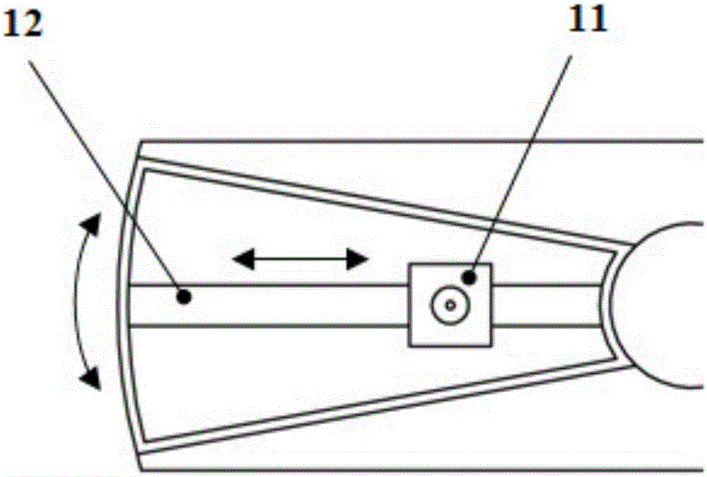 Rotary type sand mold three-dimensional printer