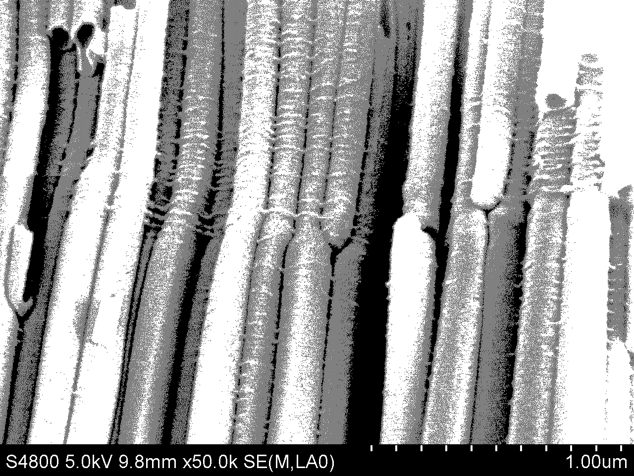 Preparation method of double-layer titanium dioxide nanotube thin film with pear-shaped structure