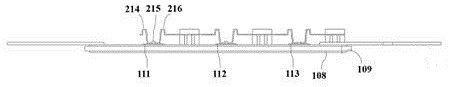 Packaging structure of multi-chip wide bandgap power module based on conductive metal clip interconnection