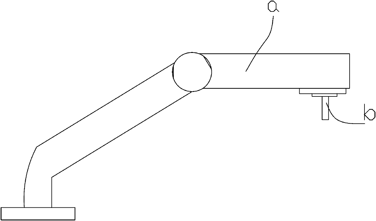 Flexible pneumatic robot