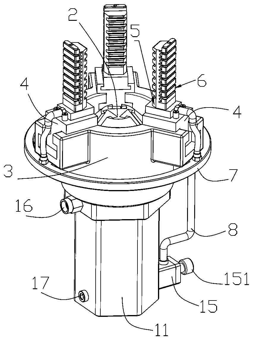 Flexible pneumatic robot