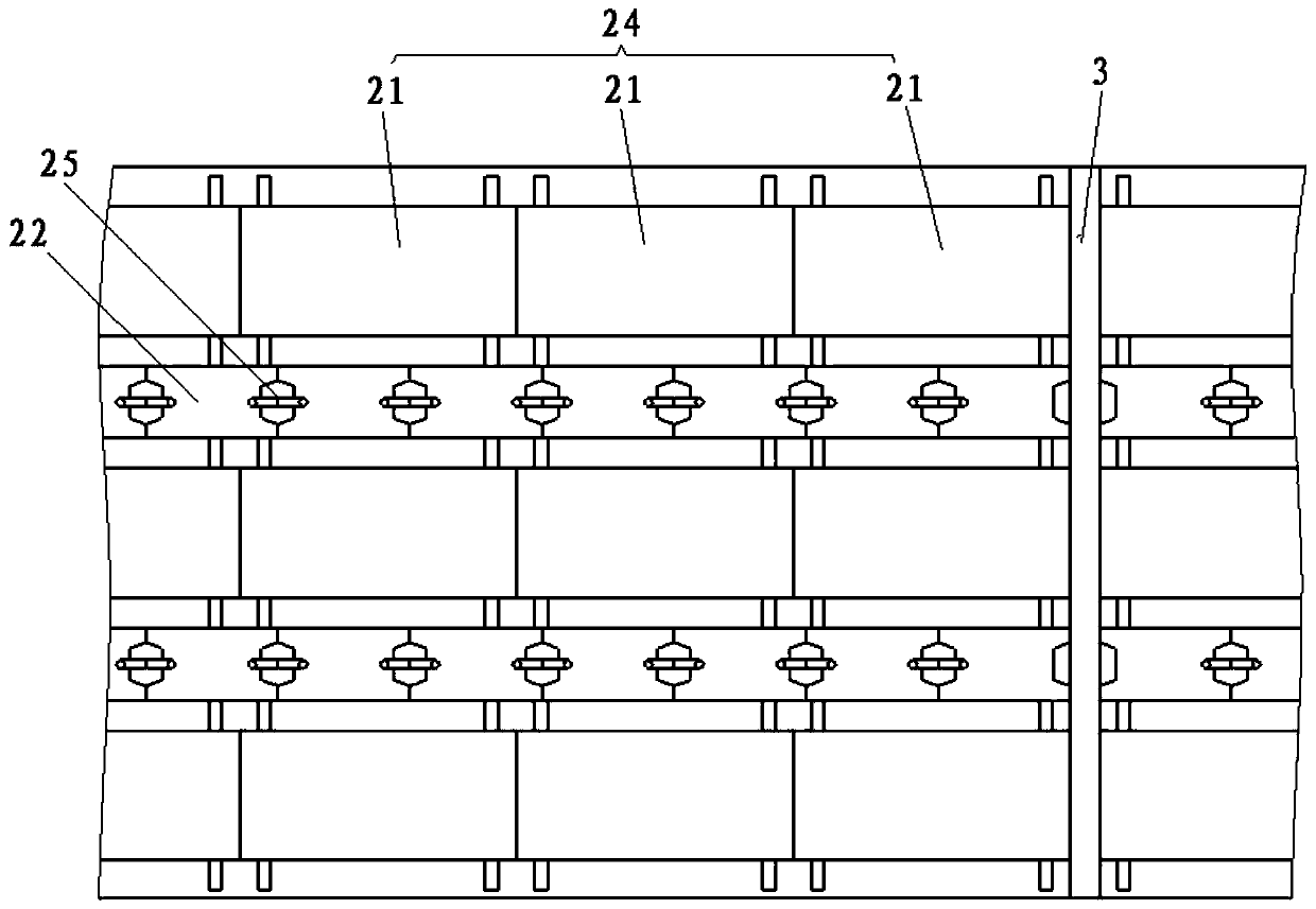 Rotary kiln masonry structure