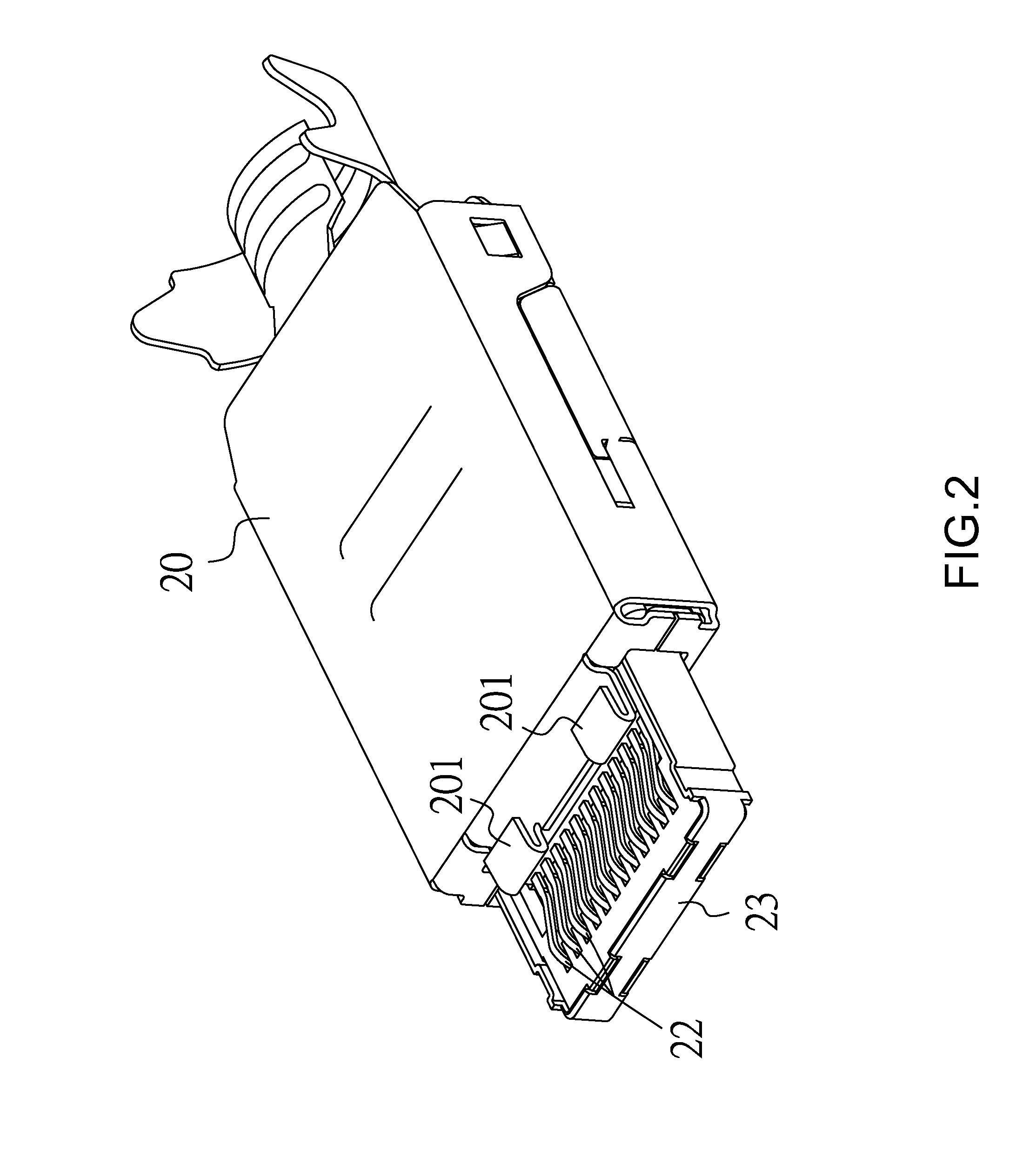 Electrical connector plug and conductive wire and assembly provided with the same