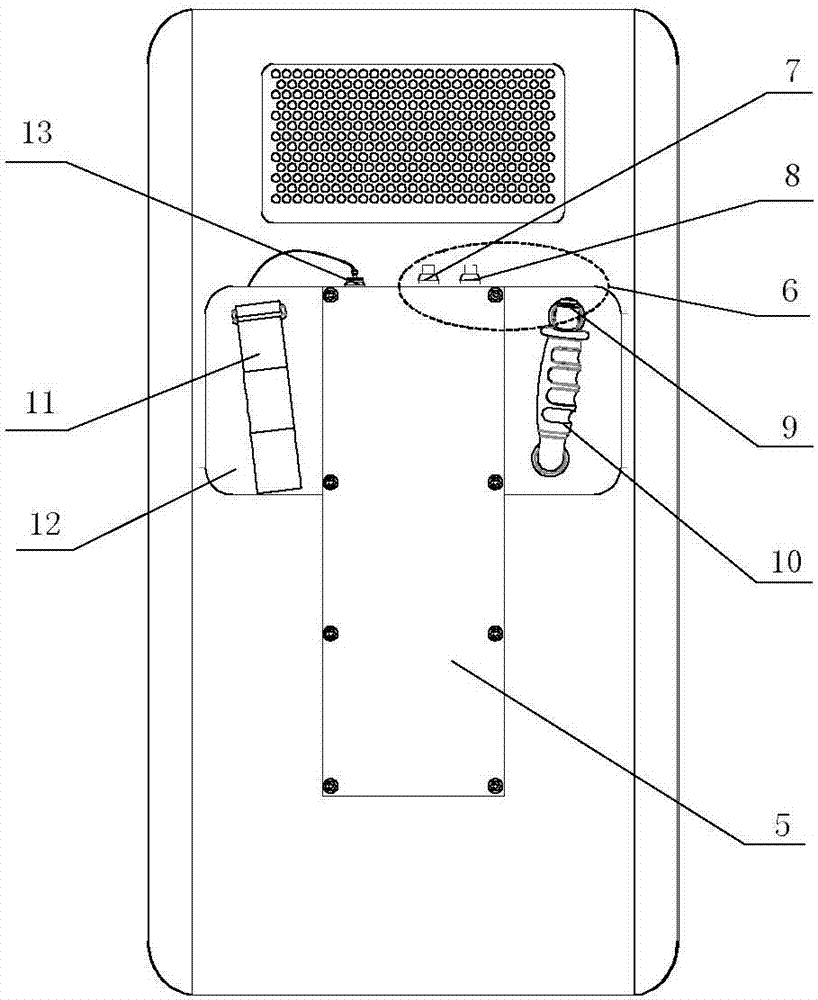 Strong light noise disperse shield