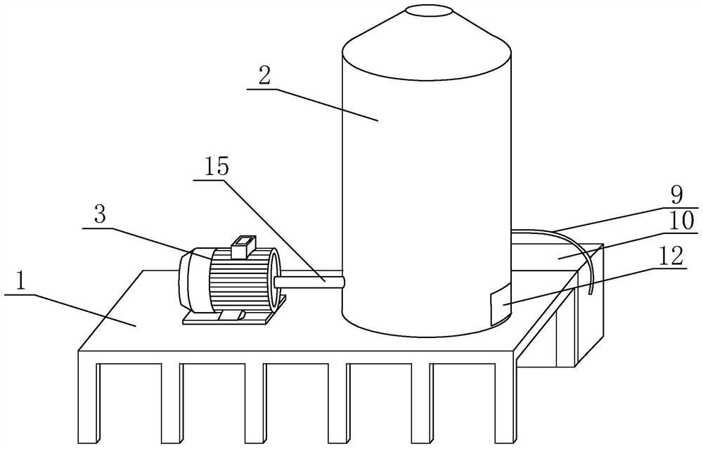 Circulating type centrifugal oil washing machine