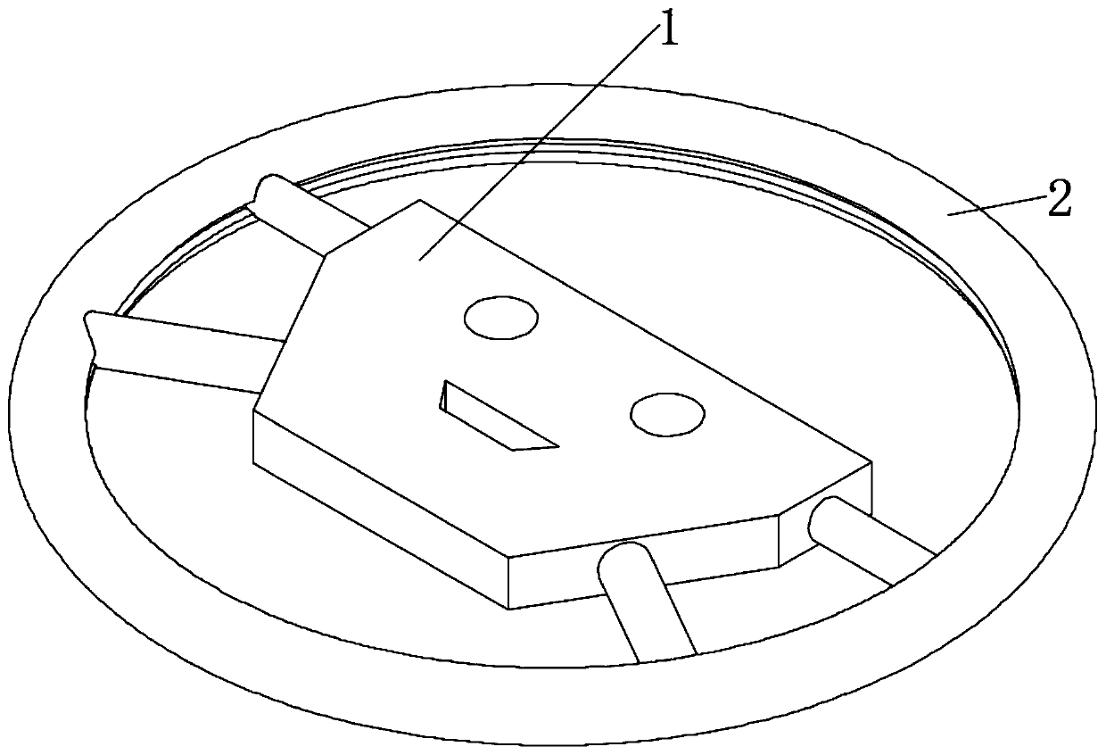 Heating pad for automobile steering wheel and processing technology of heating pad