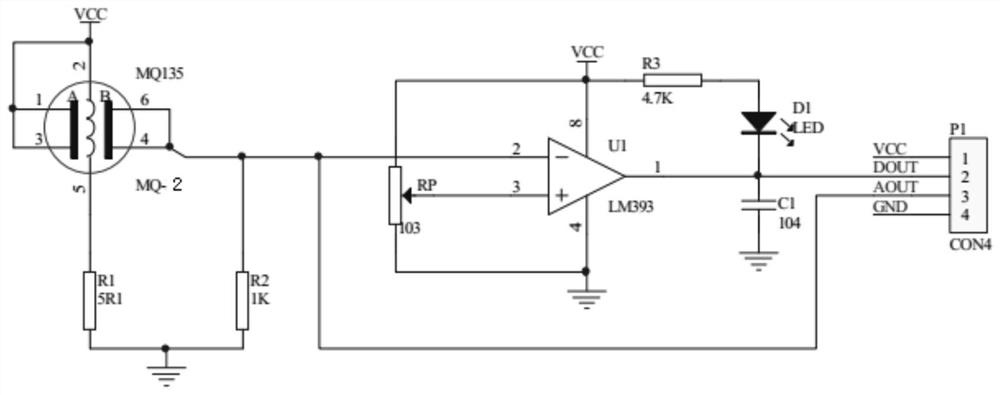 Atmospheric monitoring method and system based on multi-rotor unmanned aerial vehicle