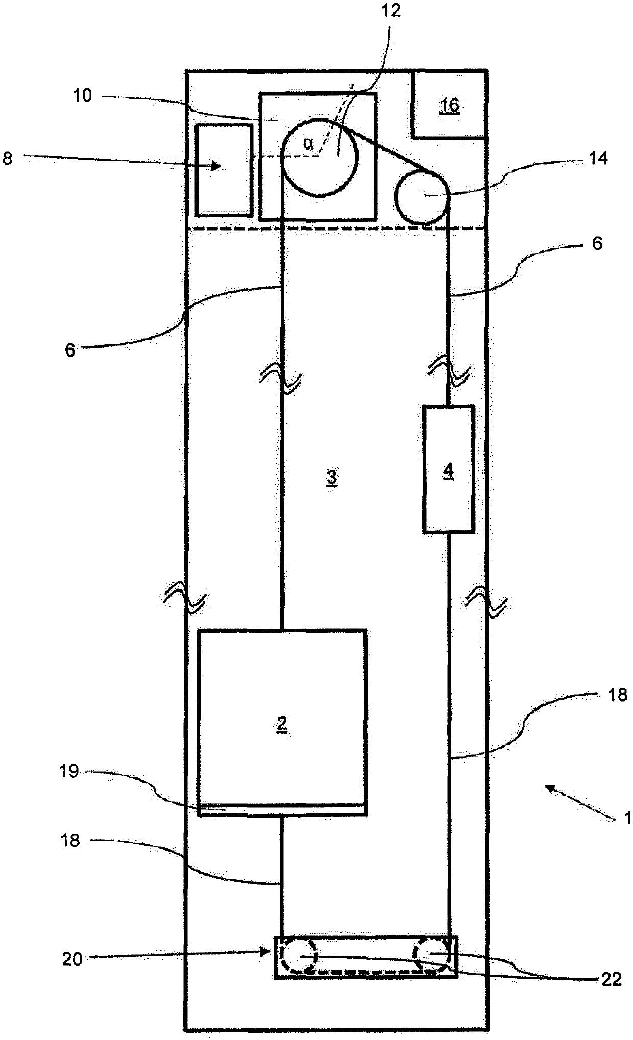 Moving a heavy overload with an elevator