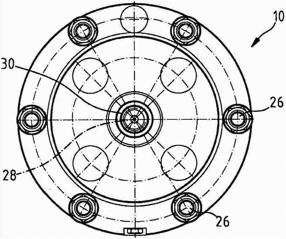 Tool head for use in machine tools