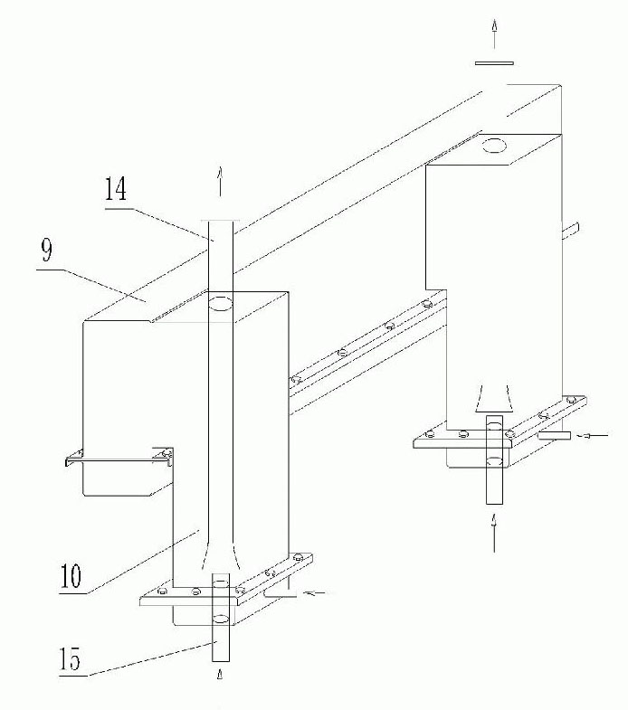 Method and device for purifying electrolytic aluminum smoke