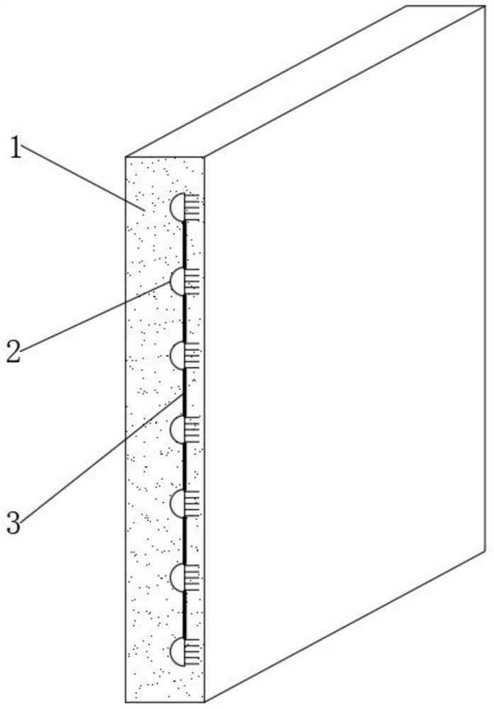 Sensing assisting type building thermal insulation board