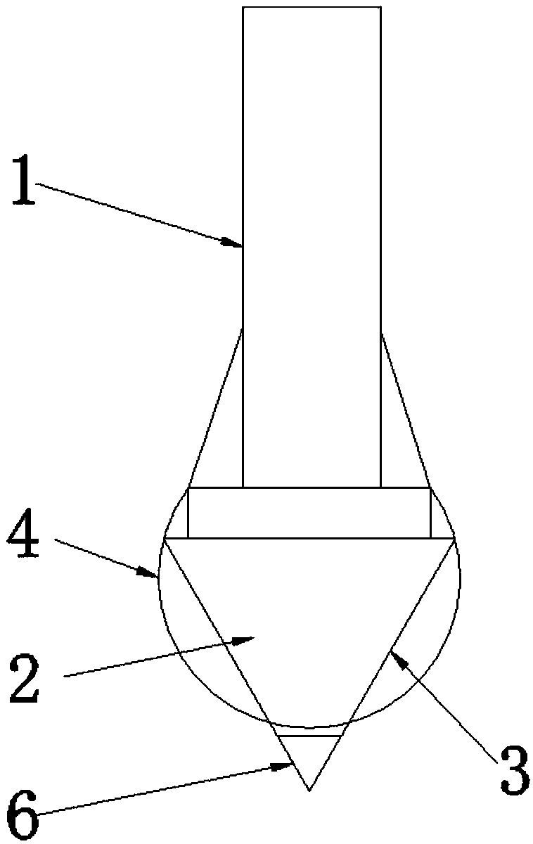 Marine oil field drill head