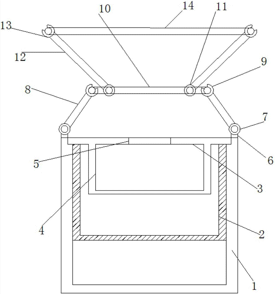 Combined water-culturing cup used for vine vegetables