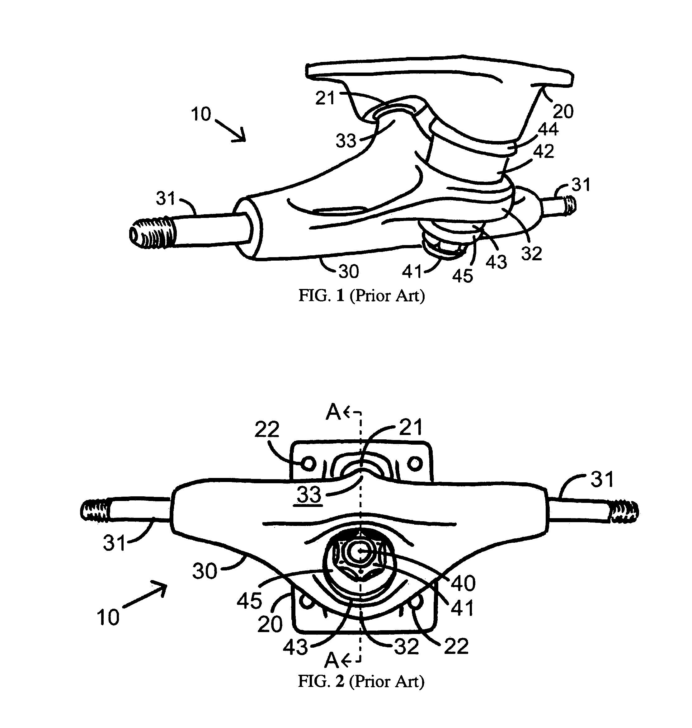 Skateboard truck assembly