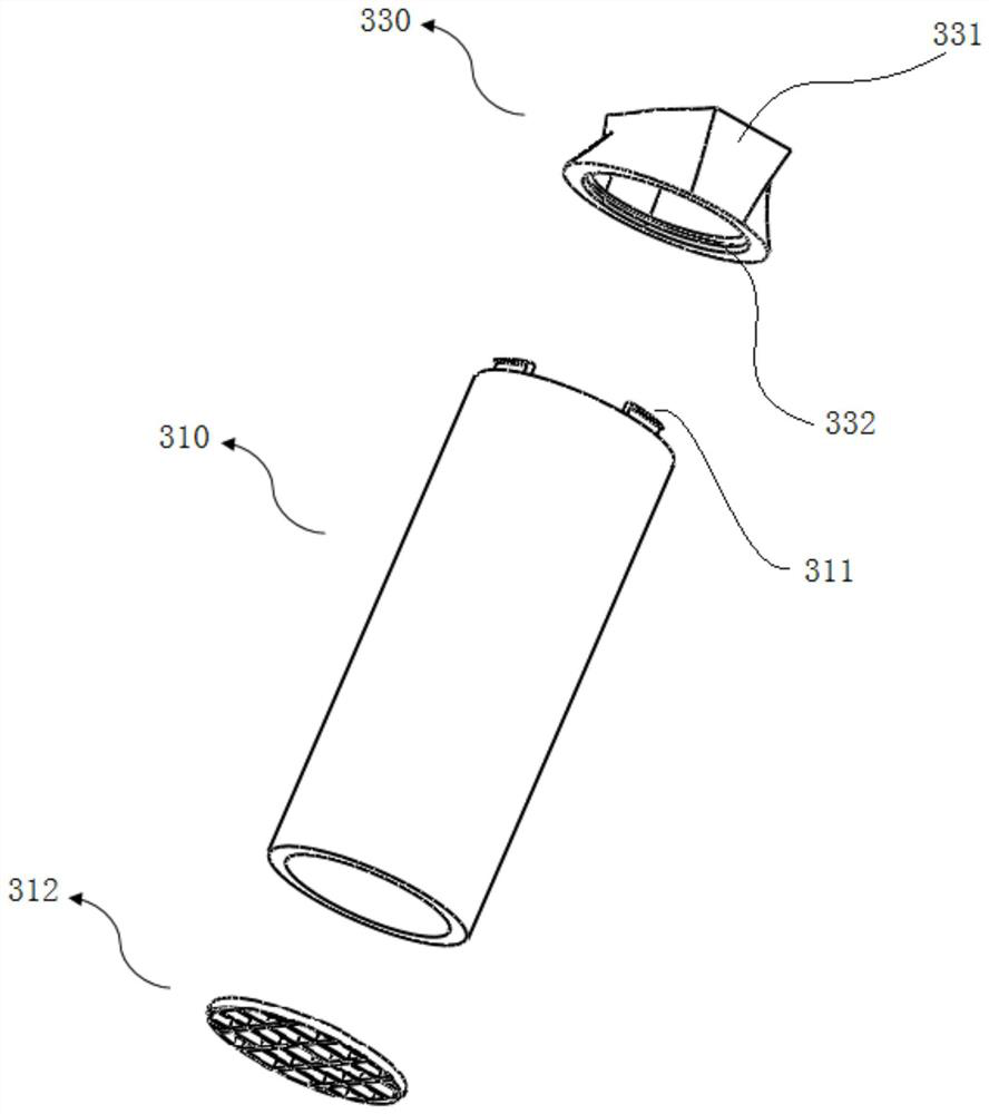 A down component and content detection system, and down quality detection method