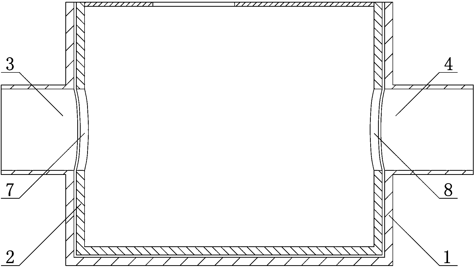 Water-draining and water-saving conversion device