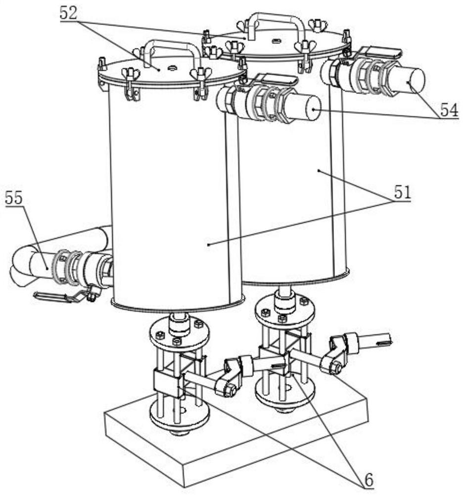 Raw material powder storage device and application method thereof