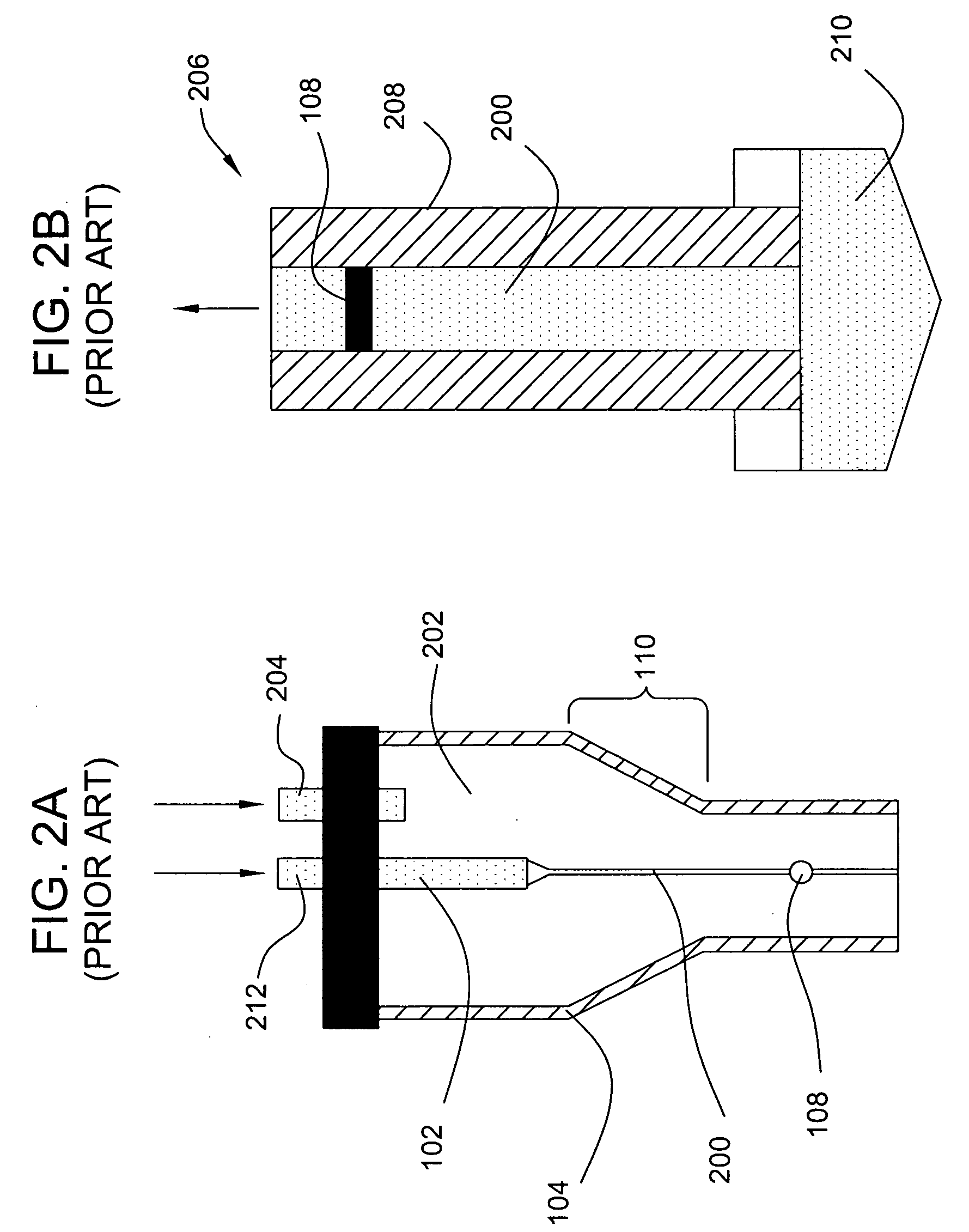 Asymmetric capillary for capillary-flow cytometers