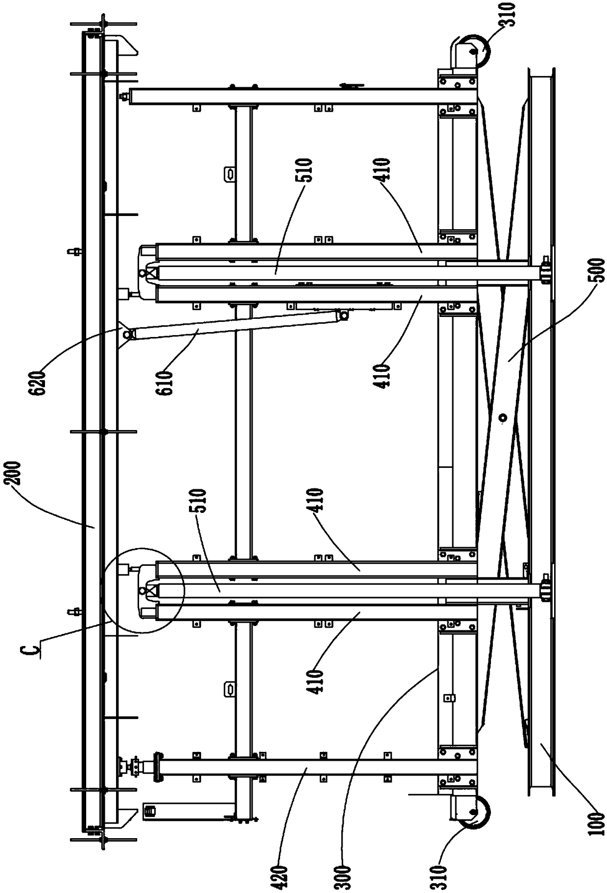 Underground garbage station and underground garbage collecting system