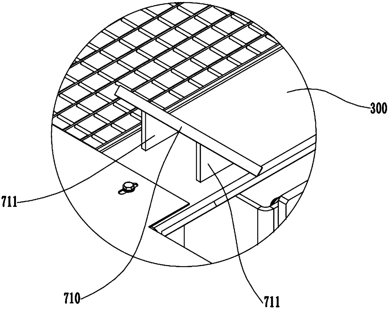 Underground garbage station and underground garbage collecting system