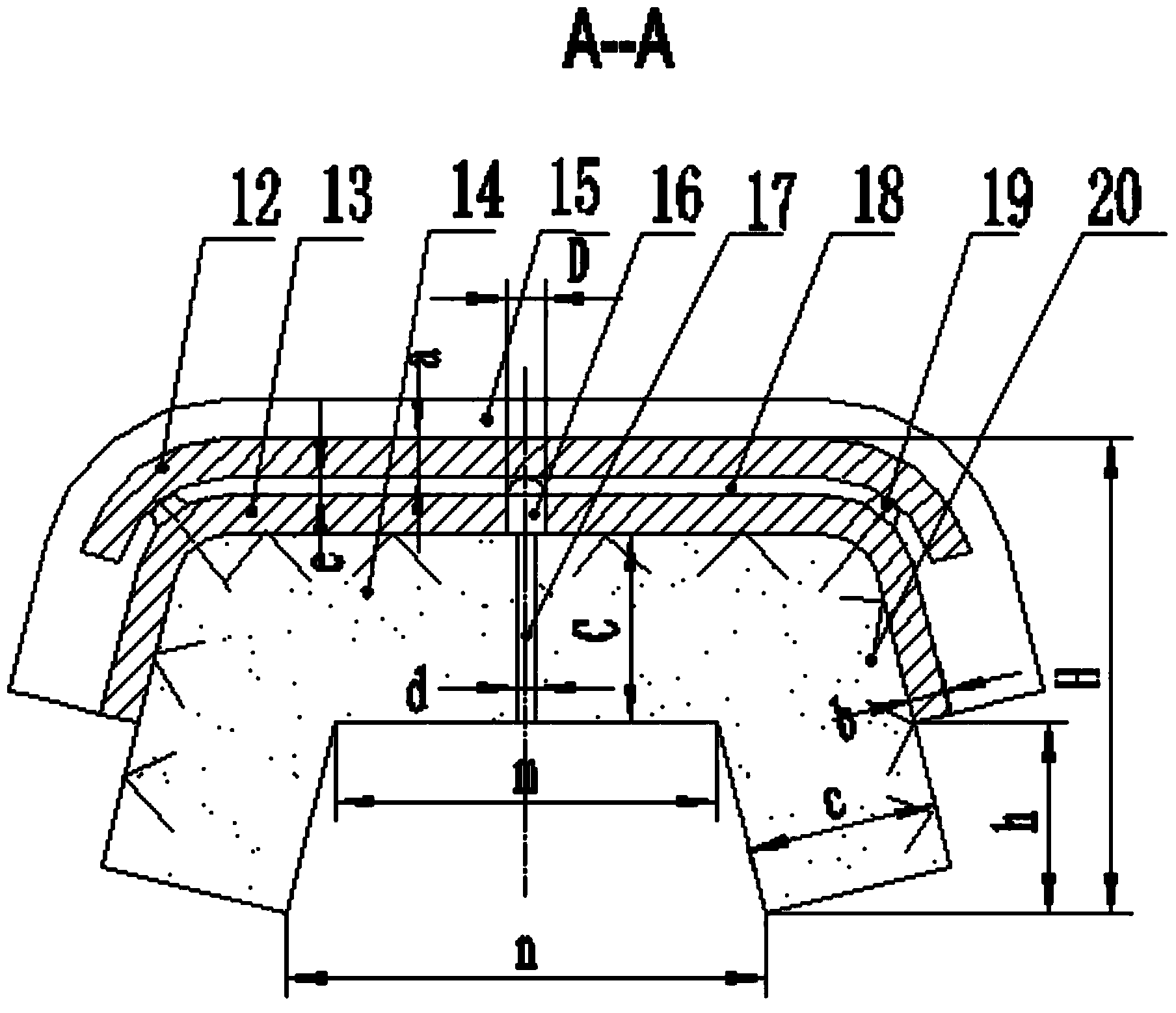 Refining cover for continuous casting tundish and manufacturing method of refining cover