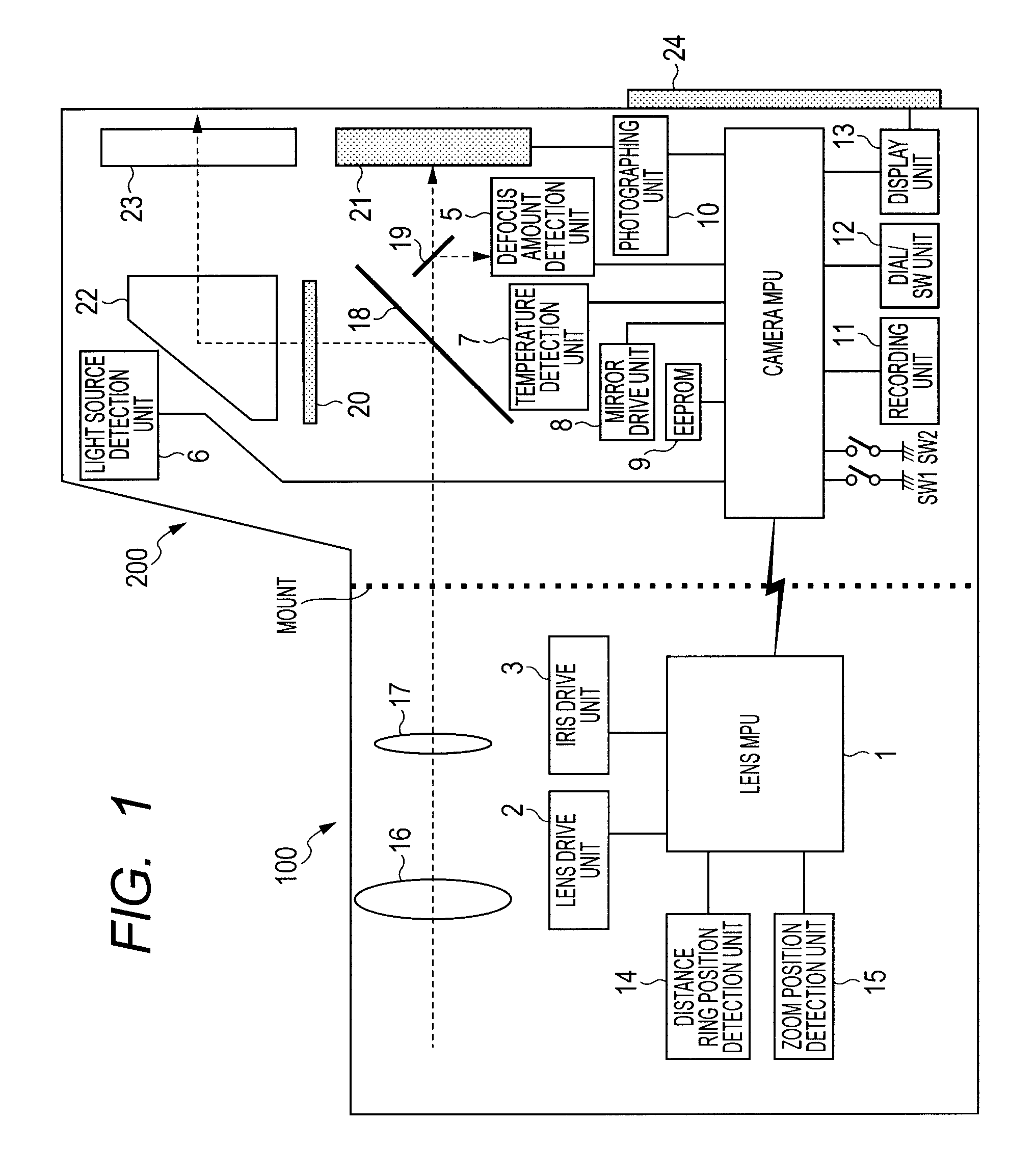 Auto focus adjustment apparatus and image pickup apparatus