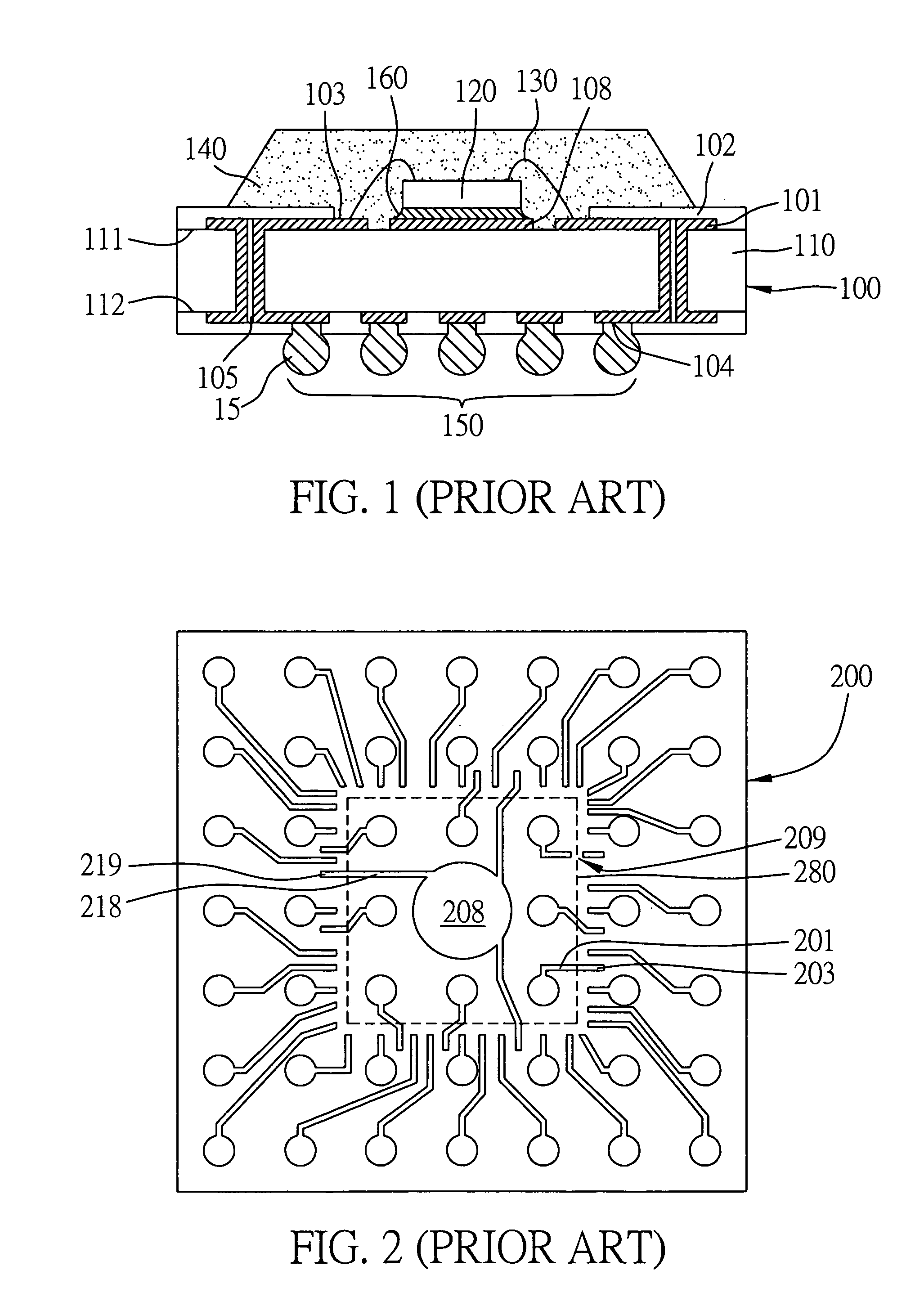 Conductive trace structure and semiconductor package having the conductive trace structure