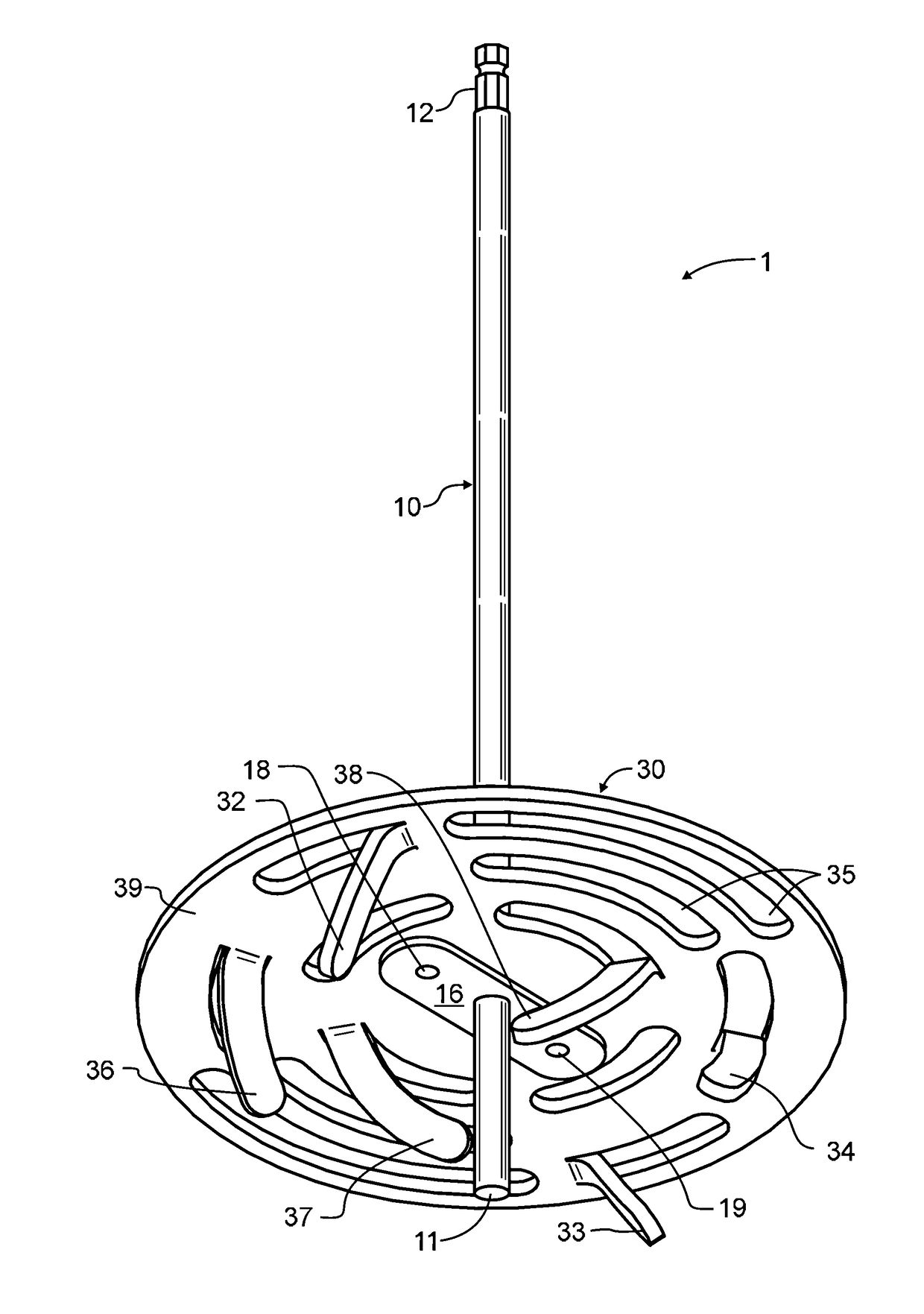 Drill Attachment for Tilling Soil