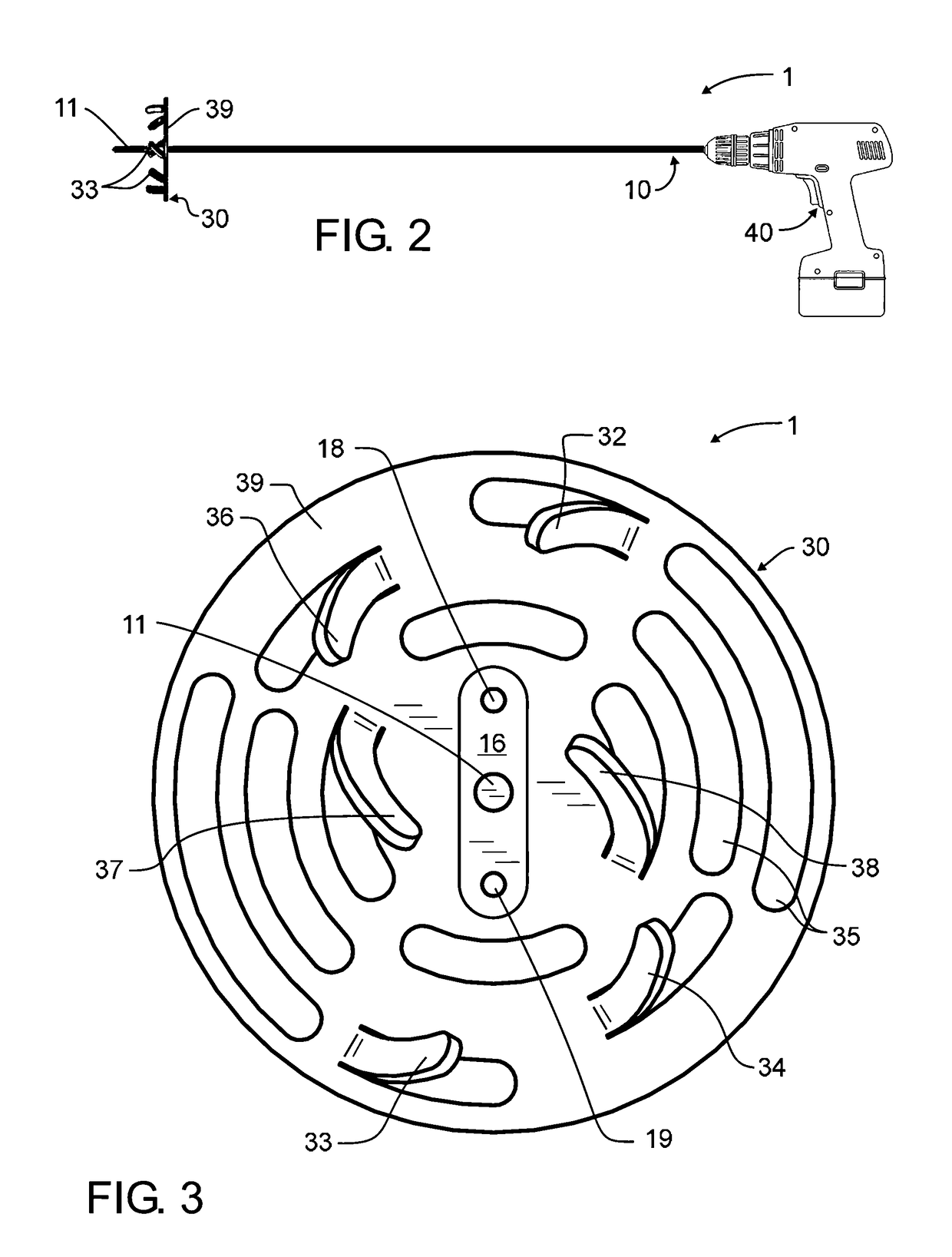 Drill Attachment for Tilling Soil