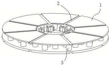 Aluminum-based composite brake disc and manufacturing method