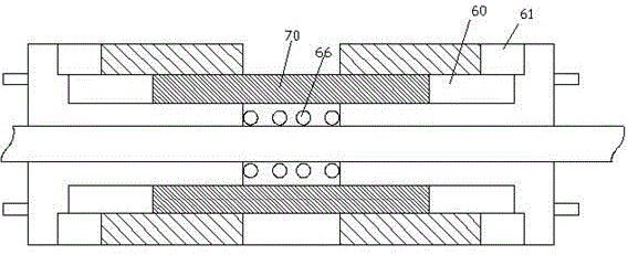 Novel row seat structure rapid to lock