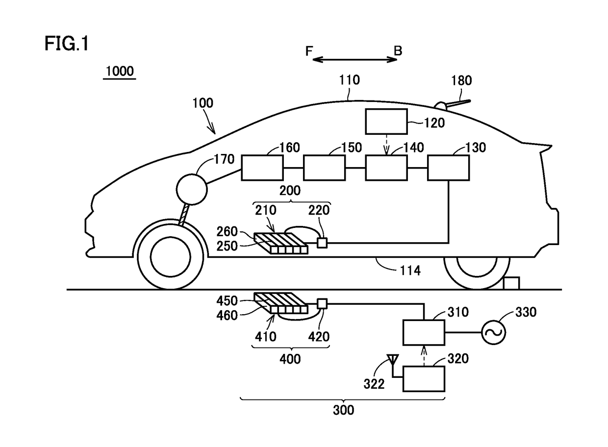 Power receiving device, vehicle, and power transmission device