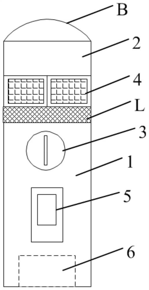 Power supply concealed wiring line detector and detection method