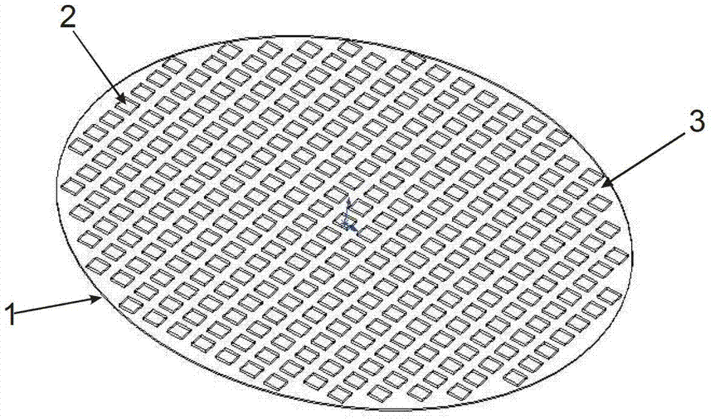 Chip for generating multiband dynamic scenes