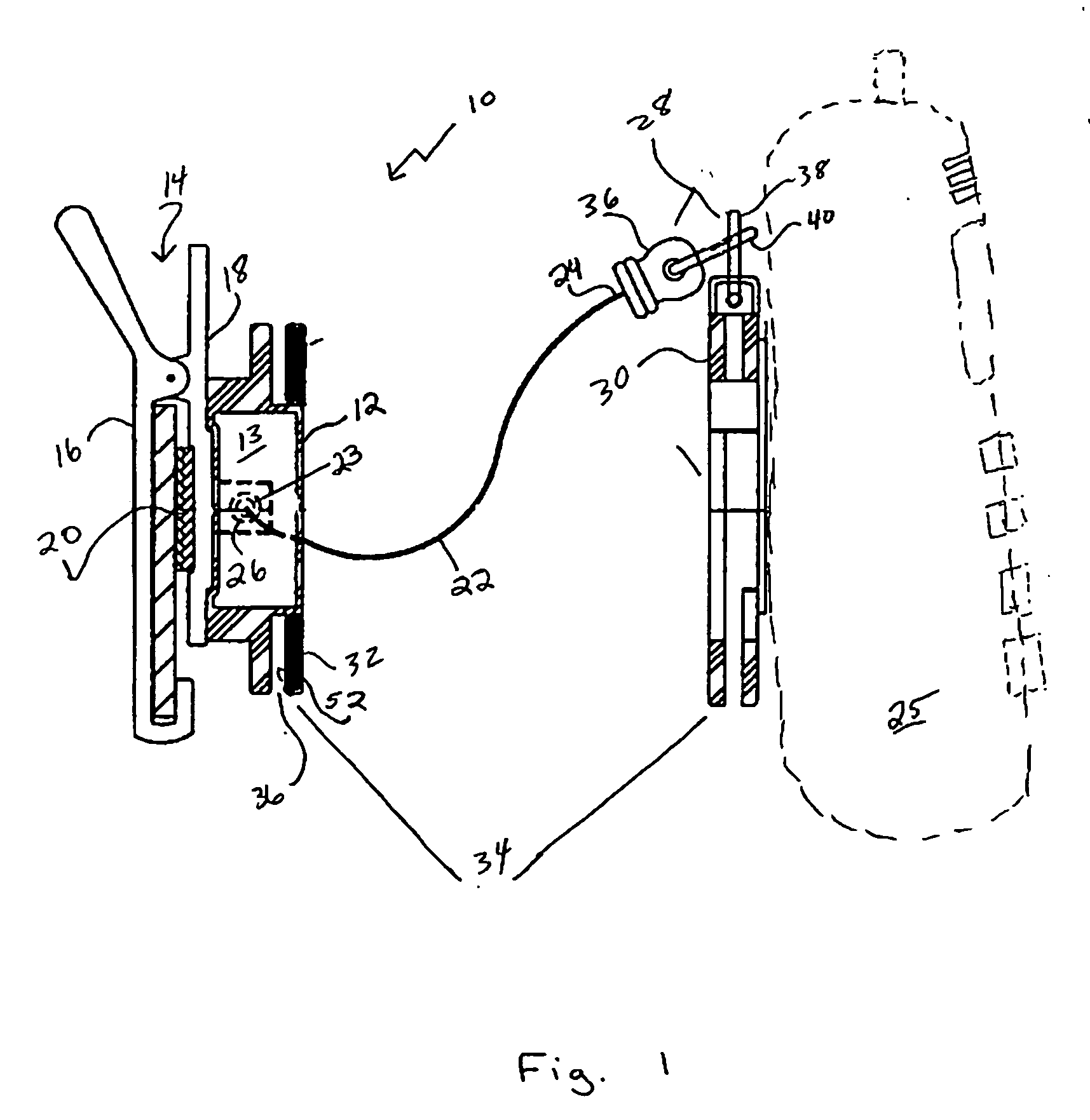 Retractable cord assembly for securing portable electronic devices