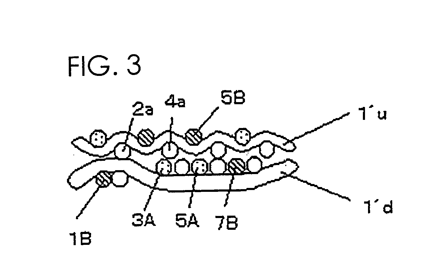 Industrial two-layer fabric