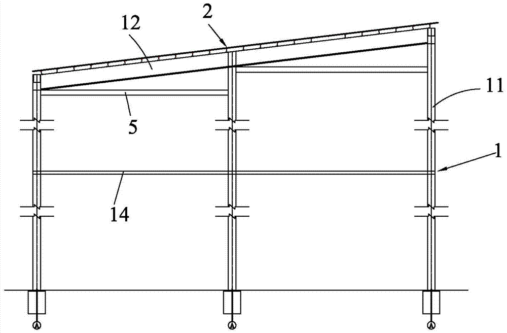 Modular photovoltaic power generation building