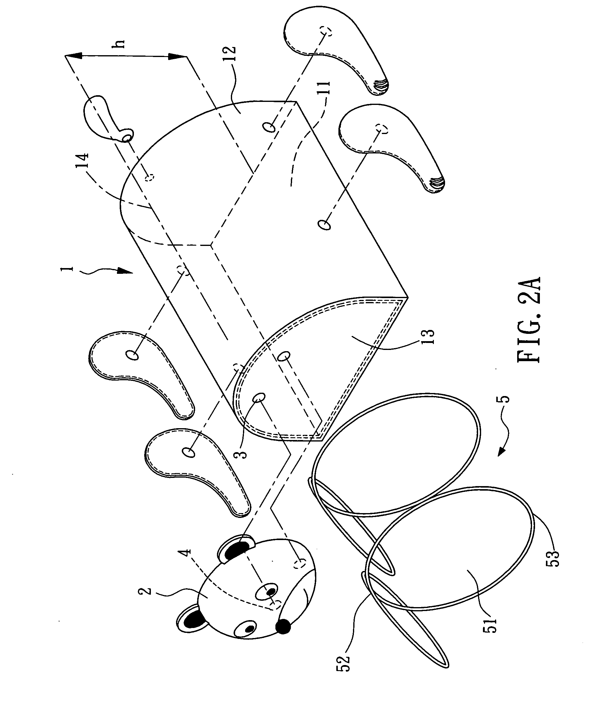 Auxiliary modeling structure for playhouse