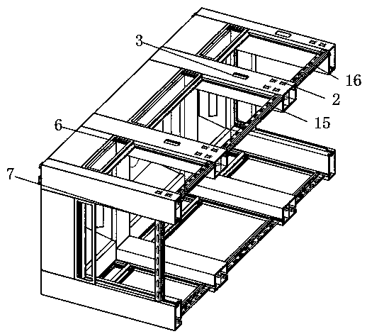 Ventilation hood capable of being opened in four sides